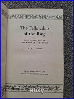 1955 1st/4th Fellowship Of The Ring Lord Of The Rings Tolkien