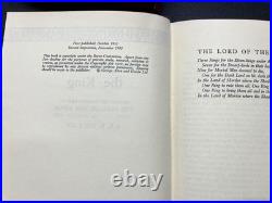 1955-57 LORD Of The RINGS TRILOGY 1st Ed Set 4 5 2 By J R R TOLKIEN + JACKETS 1955-57 LORD Of The RINGS TRILOGY 1st Ed Set 4 5 2 By J R R TOLKIEN + JACKETS
