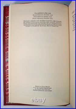 1955 Lord of The Rings JRR Tolkien 1st Ed 4th 2nd 1st Imp Fine Leather Binding