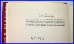 1955 Lord of The Rings JRR Tolkien 1st Ed 4th 2nd 1st Imp Fine Leather Binding