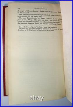 1955 Lord of The Rings JRR Tolkien 1st Ed 4th 2nd 1st Imp Fine Leather Binding