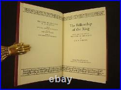 1957-58 Lord of the Rings, J. R. R. Tolkien. Printer George Allen. Fine bindings