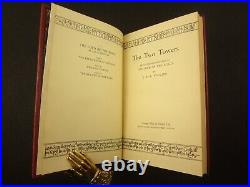 1957-58 Lord of the Rings, J. R. R. Tolkien. Printer George Allen. Fine bindings