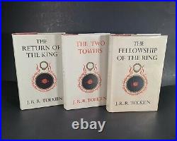 1960 J. R. R. Tolkien Lord of the Rings Trilogy UK First Editions, Allen & Unwin