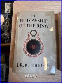 1962-63 J. R. R. Tolkien LORD OF THE RINGS TRILOGY First Editions 10th/7th/6th Imp