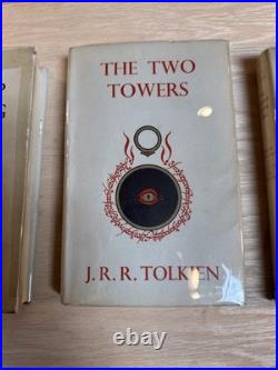 1962-63 J. R. R. Tolkien LORD OF THE RINGS TRILOGY First Editions 10th/7th/6th Imp