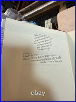 1962-63 J. R. R. Tolkien LORD OF THE RINGS TRILOGY First Editions 10th/7th/6th Imp