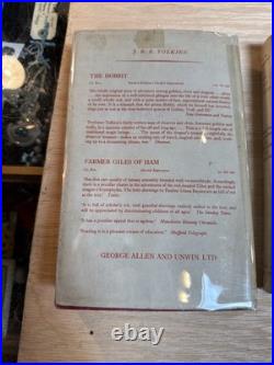 1962-63 J. R. R. Tolkien LORD OF THE RINGS TRILOGY First Editions 10th/7th/6th Imp