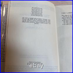 1962-63 J. R. R. Tolkien LORD OF THE RINGS TRILOGY First Editions 10th/7th/6th Imp 1962-63 J. R. R. Tolkien LORD OF THE RINGS TRILOGY First Editions 10th/7th/6th Imp
