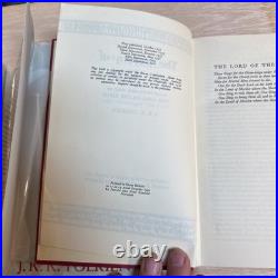 1962-63 J. R. R. Tolkien LORD OF THE RINGS TRILOGY First Editions 10th/7th/6th Imp