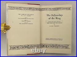 1962-63 J. R. R. Tolkien LORD OF THE RINGS TRILOGY First Editions 12th/10th/10th