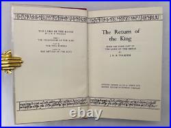 1962-63 J. R. R. Tolkien LORD OF THE RINGS TRILOGY First Editions 12th/10th/10th