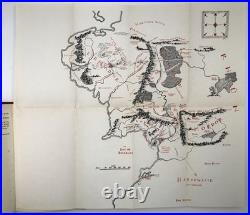 1963-65 FIRST EDITION J. R. R. Tolkien LORD OF THE RINGS TRILOGY Maps 14th/10th