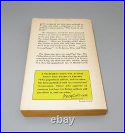 1965 1st Printing Lord of the Rings #2 The Two Towers J. R. R. Tolkien paperback