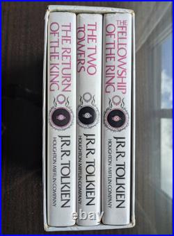 1965 2nd Edition EC THE LORD OF THE RINGS TRILOGY J. R. R. TOLKIEN Slipcase READ