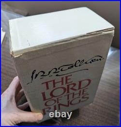 1965 2nd Edition EC THE LORD OF THE RINGS TRILOGY J. R. R. TOLKIEN Slipcase READ