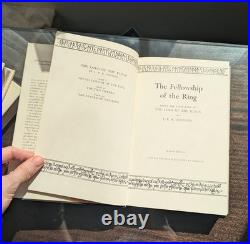 1965 2nd Edition EC THE LORD OF THE RINGS TRILOGY J. R. R. TOLKIEN Slipcase READ