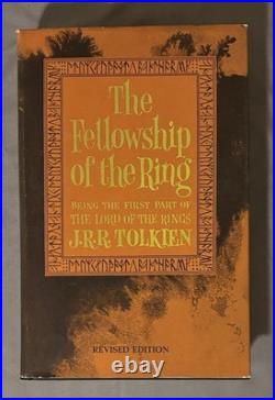 1965 Houghton Mifflin The Lord of The Rings JRR Tolkien Box Set 2nd Edition