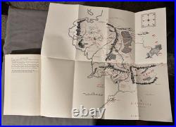 1965 Houghton Mifflin The Lord of The Rings JRR Tolkien Box Set 2nd Edition
