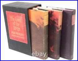 1965 LORD OF THE RINGS J. R. R TOLKIEN BOX SET withMAPS HOUGHTON MIFFLIN 2ND ED