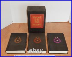 1965 LORD OF THE RINGS J. R. R TOLKIEN BOX SET withMAPS HOUGHTON MIFFLIN 2ND ED