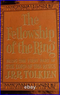 1965 LORD OF THE RINGS J. R. R TOLKIEN BOX SET withMAPS HOUGHTON MIFFLIN 2ND ED