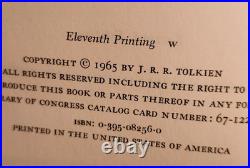 1965 LORD OF THE RINGS J. R. R TOLKIEN BOX SET withMAPS HOUGHTON MIFFLIN 2ND ED