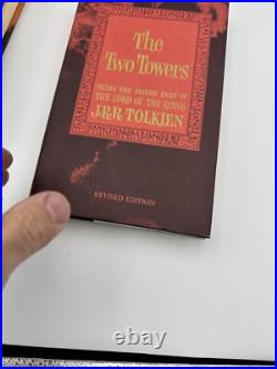 1965 LORD OF THE RINGS J. R. R TOLKIEN BOX SET withMAPS HOUGHTON MIFFLIN 2ND ED