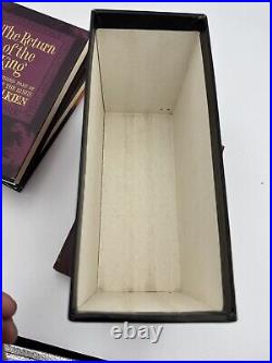 1965 LORD OF THE RINGS J. R. R TOLKIEN BOX SET withMAPS HOUGHTON MIFFLIN 2ND ED