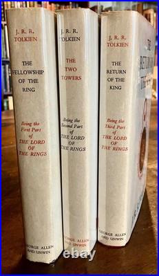 1965 LORD Of The RINGS TRILOGY 1st Ed Set 14-11-11 By J R R TOLKIEN + JACKETS