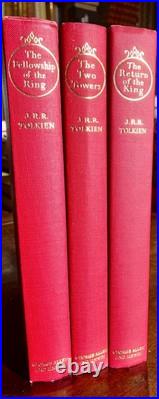 1965 LORD Of The RINGS TRILOGY 1st Ed Set 14-11-11 By J R R TOLKIEN + JACKETS