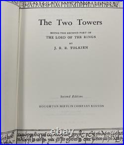 1965 Lord Of The Rings Hardcover Trilogy HMCO 2nd Edition With Original Maps