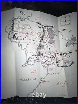 1965 Lord Of The Rings Hardcover Trilogy HMCO 2nd Edition With Original Maps