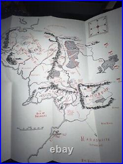 1965 Lord Of The Rings Hardcover Trilogy HMCO 2nd Edition With Original Maps