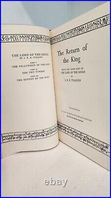 1965 Lord Of The Rings J. R. R Tolkien Box Set