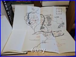 1965 Lord Of The Rings J. R. R Tolkien Box Set HC + Maps 2nd Edition 3rd Print