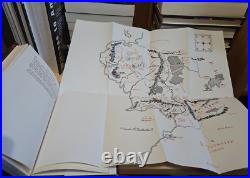 1965 Lord Of The Rings J. R. R Tolkien Box Set HC + Maps 2nd Edition 3rd Print