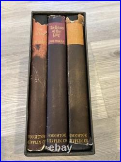 1965 Lord Of The Rings J. R. R Tolkien Box Set withMaps Houghton Mifflin 2ND ED