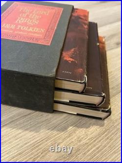 1965 Lord Of The Rings J. R. R Tolkien Box Set withMaps Houghton Mifflin 2ND ED