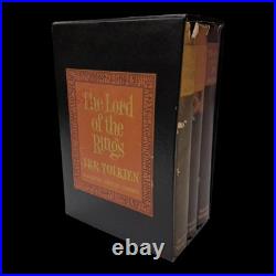 1965 Lord Of The Rings J. R. R Tolkien Box Set withMaps Houghton Mifflin 2ND ED