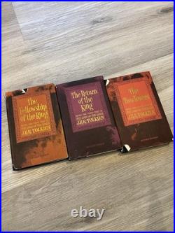 1965 Lord Of The Rings J. R. R Tolkien Box Set withMaps Houghton Mifflin 2ND ED