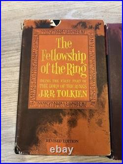 1965 Lord Of The Rings J. R. R Tolkien Box Set withMaps Houghton Mifflin 2ND ED