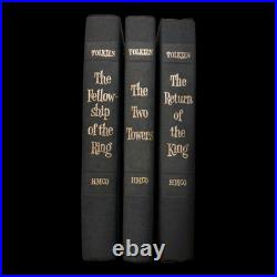 1965 Lord Of The Rings J. R. R Tolkien Box Set withMaps Houghton Mifflin 2ND ED