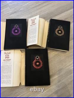 1965 Lord Of The Rings J. R. R Tolkien Box Set withMaps Houghton Mifflin 2ND ED