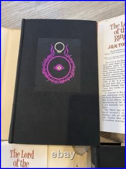 1965 Lord Of The Rings J. R. R Tolkien Box Set withMaps Houghton Mifflin 2ND ED