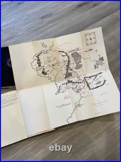 1965 Lord Of The Rings J. R. R Tolkien Box Set withMaps Houghton Mifflin 2ND ED