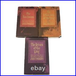 1965 Lord Of The Rings J. R. R Tolkien Box Set withMaps Houghton Mifflin 2nd Edition