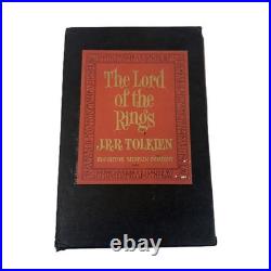 1965 Lord Of The Rings J. R. R Tolkien Box Set withMaps Houghton Mifflin 2nd Edition