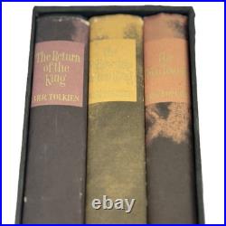 1965 Lord Of The Rings J. R. R Tolkien Box Set withMaps Houghton Mifflin 2nd Edition