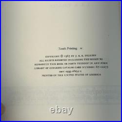 1965 Lord Of The Rings J. R. R Tolkien Box Set withMaps Houghton Mifflin 2nd Edition